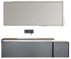 Комплект мебели Black & White V-2427 подвесной