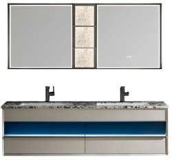 Комплект мебели Black & White V-2432 подвесной