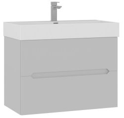 Тумба с раковиной Orka Malta 80 подвесная, кашемировый матовый