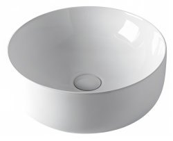 Накладная раковина Kerasan Nolita 534430 40x40, белая матовая