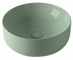 Накладная раковина Kerasan Nolita 534411 40x40, Verde