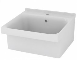 Раковина для постирочной Kerasan Aquadom 029401*1 60x60, белая