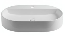 Накладная раковина Kerasan Ciotola 028501*1 65x40, белая