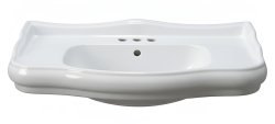 Раковина Kerasan Retro 105001*3 100x54, белая