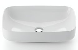 Накладная раковина Kerasan Tribeca 514101 60x38, белая