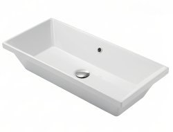 Встраиваемая раковина Globo Stockholm FO075.BI 75x34, белая