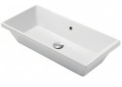 Встраиваемая раковина Globo Stockholm FO056.BI 55x34, белая