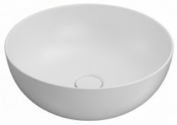 Накладная раковина Globo T-Edge B6T45.BO 45x45, белая матовая