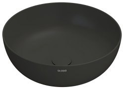 Накладная раковина Globo T-Edge B6T45.SK 45x45, черная матовая