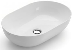 Накладная раковина Globo T-Edge B6O54.BI 54x36, белая