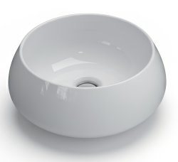 Накладная раковина Globo T-Edge TE035BI 35x35, белая