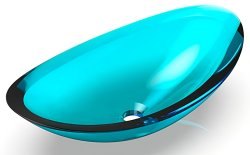 Накладная раковина Knife Charm Shape 70204100, голубая