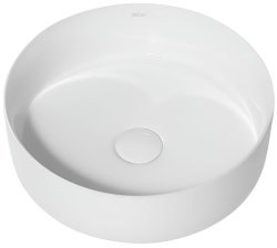 Накладная раковина Abber Bequem AC2108 36x36, белая