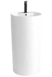 Напольная раковина Abber Bequem AC2132 46x46, белая