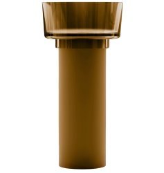 Напольная раковина Abber Kristall AT2702Vesuvian-H 45x45, оливковая