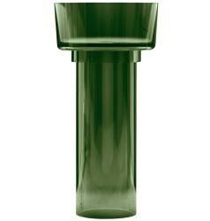 Напольная раковина Abber Kristall AT2702Emerald 45x45, зеленая