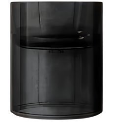 Раковина подвесная Abber Kristall AT2704Onyx 42x42, черная