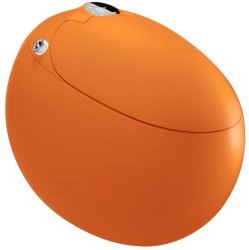 Напольный электронный унитаз-биде ABBER Bequem AC1131SOR, оранжевый