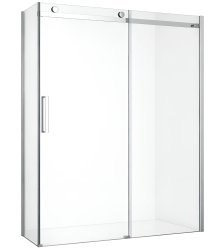 Душевой уголок Black&White Stellar Wind S208-80120 120x80, профиль хром
