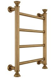 Полотенцесушитель электрический Margaroli Capitelli 2952J5504OBNB 56x83, бронза