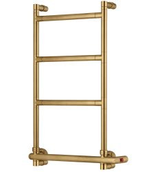 Полотенцесушитель электрический Margaroli Sereno 582-4 5823204OBNB 42x73, бронза