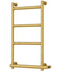 Полотенцесушитель электрический Margaroli Sereno 582-4 5824704BGNB 57x72, золото