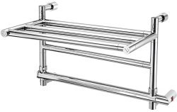 Полотенцесушитель электрический Margaroli Sereno 592 592475CR 57x33, хром