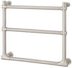 Полотенцесушитель электрический Margaroli Sole 512/3 5124703BNB 53x46, никель