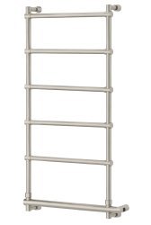 Полотенцесушитель электрический Margaroli Sole 542-6 5424706BNNB 57x102, никель
