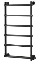 Полотенцесушитель электрический Margaroli Sole 542-6 5424706POB 57x102, черный