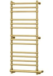 Полотенцесушитель электрический Margaroli Sole 564-14 5644714GONB 57x133, золото
