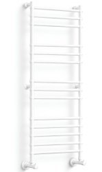 Полотенцесушитель водяной Margaroli Sole 4643714WH 40x140, белый