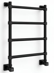 Полотенцесушитель водяной Margaroli Sole 442TQ3604NO 40x70, черный