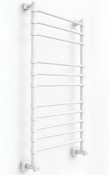 Полотенцесушитель водяной Margaroli Sole 464TQ4611MWH 50x104, белый