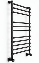 Полотенцесушитель водяной Margaroli Sole 464TQ4611NO 50x104, черный