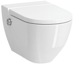 Подвесной электронный унитаз-биде Laufen Cleanet Navia 8.2060.1.400.000.1, белый
