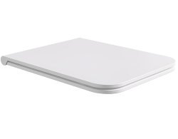 Сиденье для унитаза Alice Hide MC3101SQS, белое