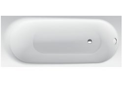 Стальная ванна Bette Comodo 1251-000PLUS 180x80 с шумоизоляцией, белая
