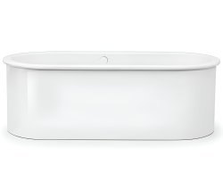 Стальная ванна Bette Suno Oval 2740-000CFXXSR 177x77 с шумоизоляцией, белая