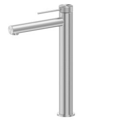 Смеситель для раковины Abber Emotion 316 AF8811BST-L, сталь брашированная