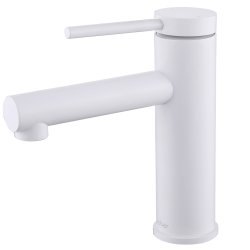 Смеситель для раковины Abber Emotion AF8810W, белый матовый