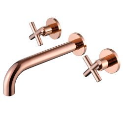 Встраиваемый смеситель для раковины Abber Wasser Kreis AF81121RG, розовое золото
