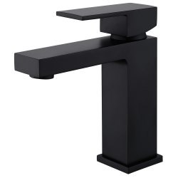 Смеситель для раковины Abber Daheim AF8210B, черный матовый