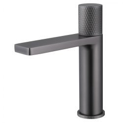 Смеситель для раковины Abber Rund AF8710NG, оружейная сталь