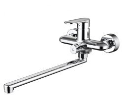 Смеситель для ванны Bravat Opal F6125183CP-02L-RUS, хром