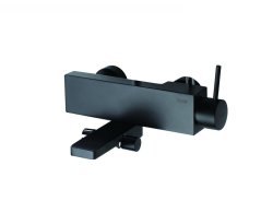 Встраиваемый смеситель для ванны Bravat Arc F66061K-01A-ENG, черный матовый