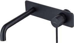 Встраиваемый смеситель для раковины Allen brau Glority 5.51004-31, черный матовый
