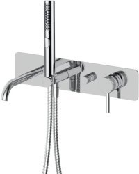 Встраиваемый смеситель для ванны Allen brau Priority 5.31A05-00, хром