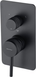 Встраиваемый смеситель для ванны Allen brau Priority 5.31A11-31, черный матовый