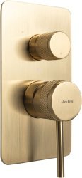 Встраиваемый смеситель для ванны Allen brau Priority 5.31A11-GB, золото брашированное